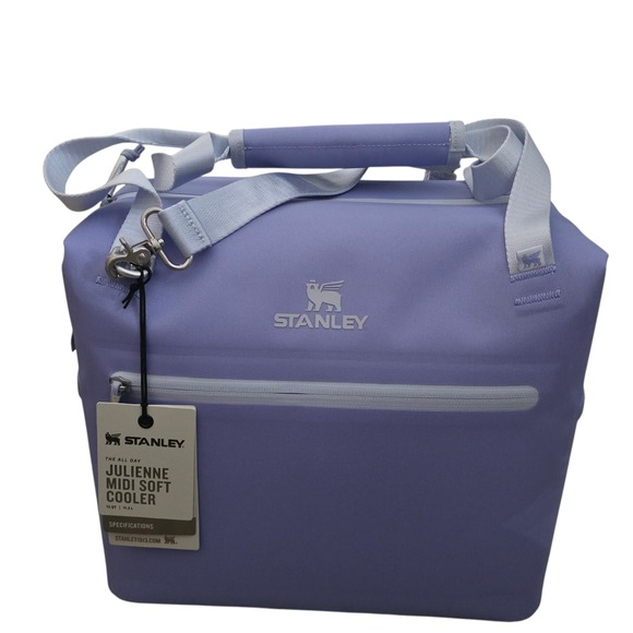 Stanley Julienne Midi Soft Cooler 12QT Iris Purple Insulated Leakproof Bag NEW - Picture 9 of 10